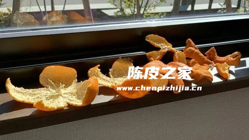 橘子皮在陽臺放一年可以當陳皮用嗎