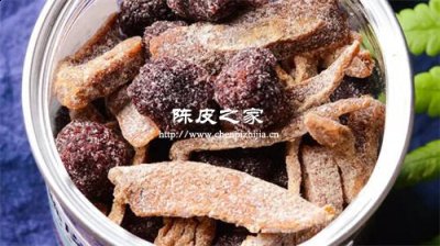 話梅干和陳皮能一起泡嗎