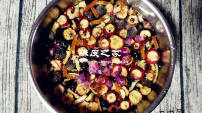 桑椹桂花陳皮能一起泡嗎