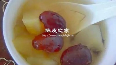 陳皮蘋果紅棗水功效有哪些