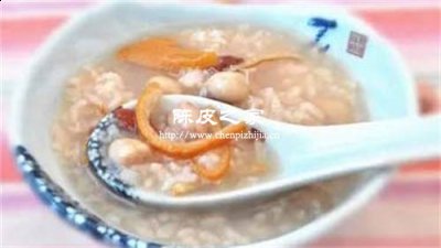 怎樣熬陳皮粥