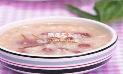 咸欖陳皮煲粥功效