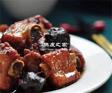 陳皮話梅排骨的做法和功效