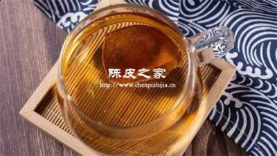 長時間喝陳皮水對身體有好處嗎