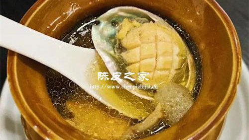 陳皮竹笙蟲草花鮑魚湯的做法和功效