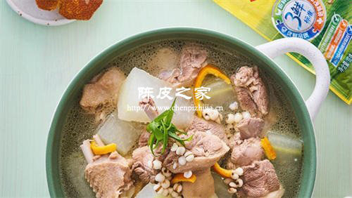 冬天適合喝哪種陳皮湯