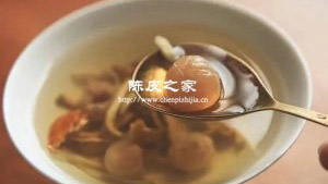 陳皮加桂圓泡水有什么作用
