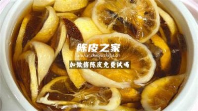 陳皮和檸檬泡水有什么好處