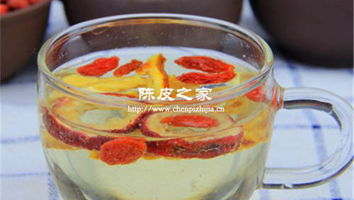 桂花和陳皮枸杞大棗可以一起泡水喝嗎