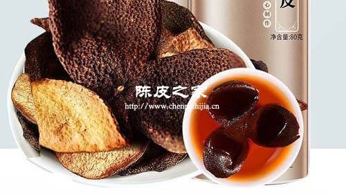 陳皮泡水為什么十年的顏色比五年的淺