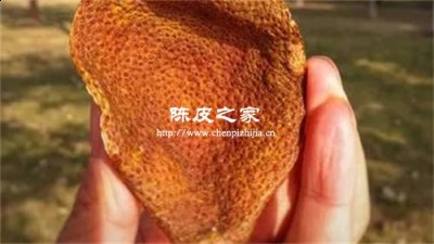 怎樣識別染色陳皮的真假
