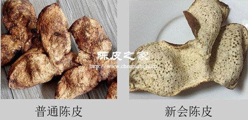 陳皮對比圖片