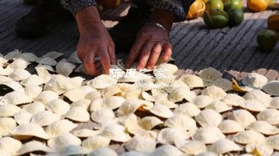 網上賣的晾曬陳皮是真的晾曬嗎