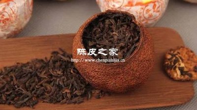 陳皮可以和黑茶一起泡水喝嗎