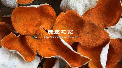 網上買的陳皮感覺像橘子皮