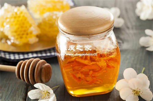 新會陳皮加蜂蜜泡水的功效