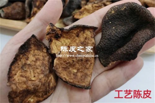 如何區別陳皮是不是染色的