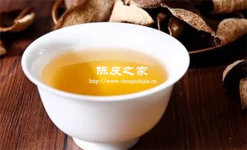 喝陳皮泡的水上火還是降火