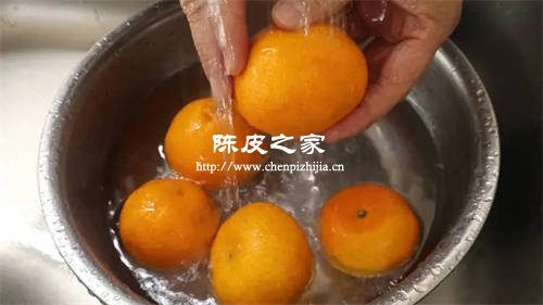 制作陳皮時怎么清洗好