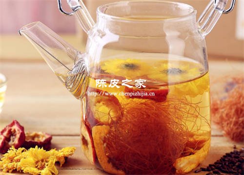 菊花茶和陳皮泡水喝好不好