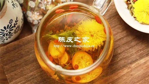 菊花枸杞決明子金銀花陳皮牛蒡根功效