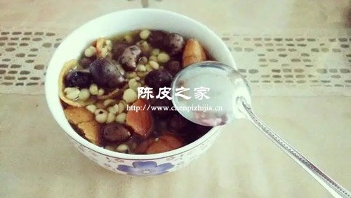 山藥白扁豆陳皮一起泡水喝有哪些功效 