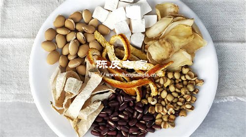陳皮炒白扁豆茯苓一起煮的功效