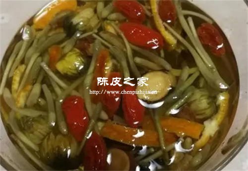 金銀花煲陳皮要多久才能喝