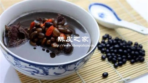 炒艾草黑豆紅豆姜陳皮煮水功效是什么