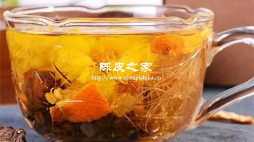玉米須陳皮檸檬茶有什么功效