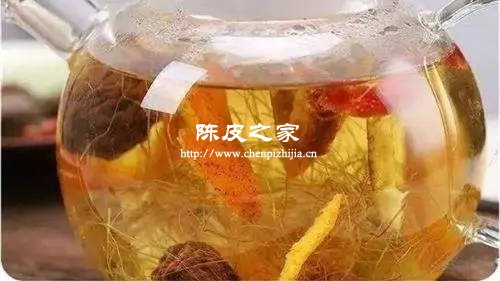 陳皮玉米須茵陳煮水喝功效與作用