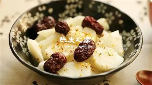 陳皮山楂山藥泡水喝的功效和作用