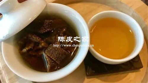 曬干2年的陳皮可以泡水嗎