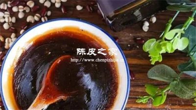 陳皮橘紅膏的功效與作用