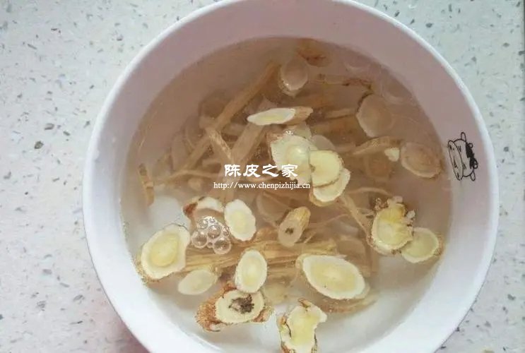 黨參加陳皮泡茶有什么功效