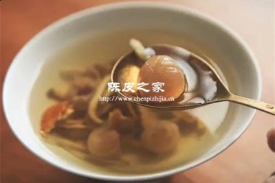 陳皮和桂圓在一起泡水有什么功效