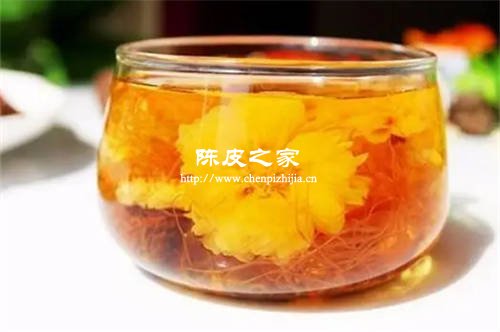 陳皮跟菊花泡水喝有什么作用嗎