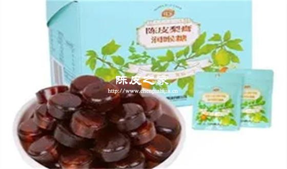 陳皮梨膏潤喉糖小孩能吃嗎
