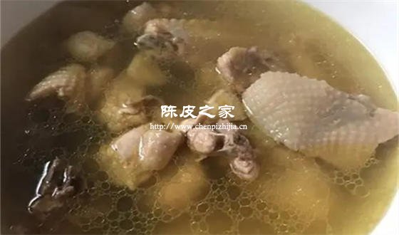 熬雞湯里面可以放陳皮粉嗎