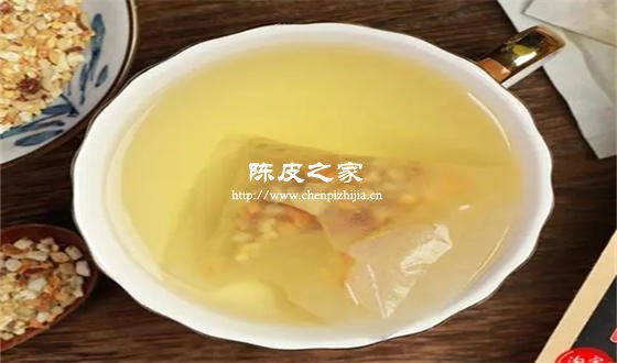 陳皮白扁豆泡水可治囗苦嗎