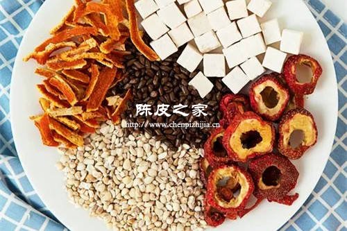 陳皮茯苓黃芪山楂泡水喝的功效