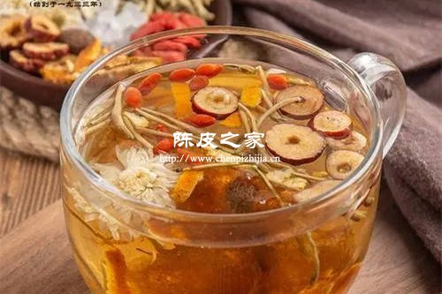 紅棗枸杞陳皮分別可以和什么茶一起喝