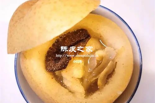 陳皮生梨煮水時陳皮里面的筋要剝去嗎