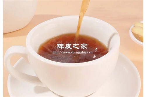 陳皮生姜涪陵紅糖煮水渴多長時間見效
