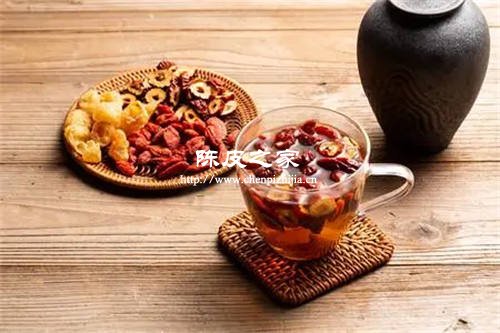 陳皮紅棗枸杞泡水喝有什么功效嗎