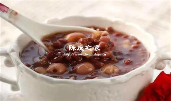 一碗紅豆陳皮蓮子羹