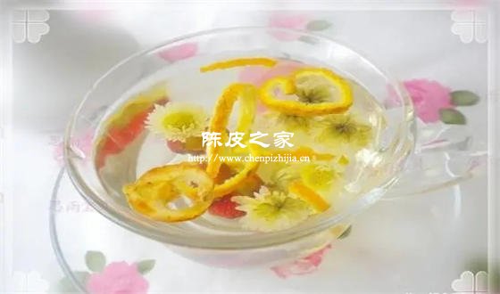 發(fā)燒可以喝陳皮菊花水嗎