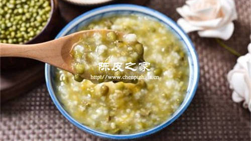 吃完陳皮綠豆沙喝水是苦的怎么回事