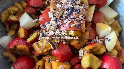 陳皮炒米可以山楂片一起泡水喝嗎