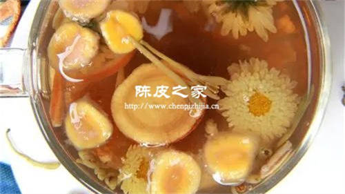 金銀花和甘草陳皮泡水喝的功效和作用